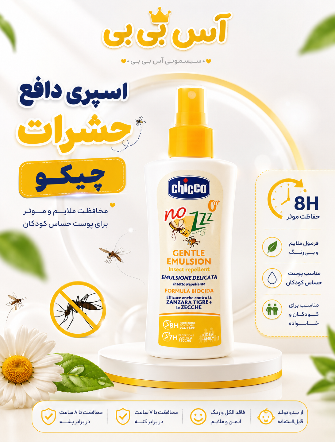 اسپری ضد گزش چیکو